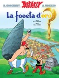 Image shows a sample cover of an Asterix album in Asturian.