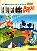 Image shows a sample cover of an Asterix album in Valencian.