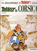 Image shows a sample cover of an Asterix album in Corsican.