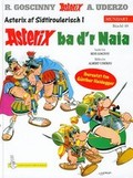 Image shows a sample cover of an Asterix album in South Tyrolian.