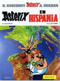 Image shows a sample cover of an Asterix album in Spanish (Castilian).