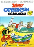 Image shows a sample cover of an Asterix album in Savonian.