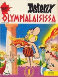 Image shows a sample cover of an Asterix album in Finnish.