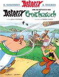 Image shows a sample cover of an Asterix album in Scottish Gaelic.